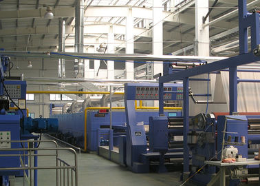 Open width knits Hot air stenter machine , tension free , simple maintenance